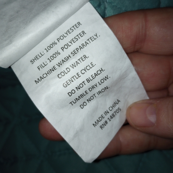 COPY - Queen Turquoise Rose Coverlet/Quilt - Picture 7 of 8